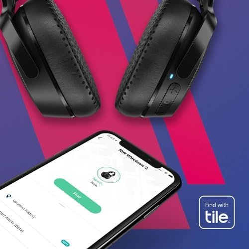 Skullcandy Riff 2 On-Ear Wireless Headphones, 34 Hr Battery, Microphone, Works with iPhone Android and Bluetooth Devices - Black - Image 3