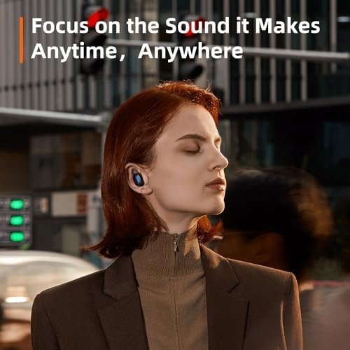 CALCINI Wireless Earbuds Bluetooth 5.3 IPX8 Waterproof Touch Control, in Ear Headphones with Charging Case, TWS Ear Buds for Phone, Android, Sport and Workout Deep Bass Microphone Earphones - Image 7