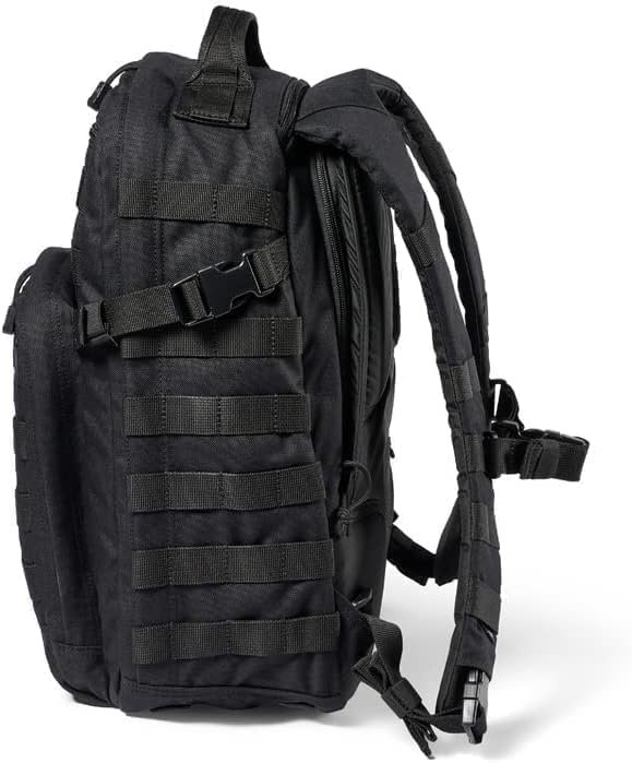 5.11 Tactical Backpack – Rush 12 2.0 – Military Molle Pack, CCW and Laptop Compartment, 24 Liter, Small, Style 56561, Black - Image 6