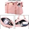 Forestfish Duffel Bags Traveling With Trolley Sleeve, Gym Bag Weekender Bags For Women, Black - Image 7
