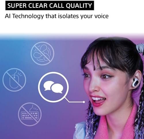 Sony INZONE Buds Truly Wireless Noise Cancelling Gaming Earbuds, 12 Hour Battery, for PC, PS5, 360 Spatial Sound, 30ms Low Latency, USB-C Dongle and LE Audio (LC3), WF-G700N White - Image 7