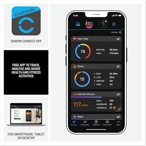 Garmin vívoactive 5, Health and Fitness GPS Smartwatch, AMOLED Display, Up to 11 Days of Battery, Black - Image 5