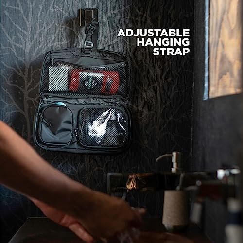 NOMATIC Toiletry Bag for Travel - Great for Travel Size Toiletries - Travel Essentials Wash Bag - Travel Makeup Bag, (Black), Small V2 - Image 9