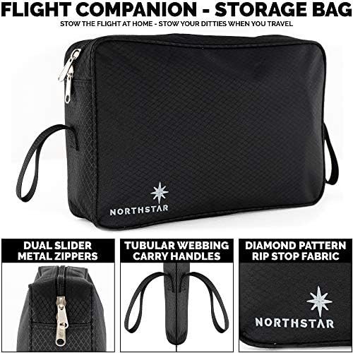 North Star Sports Flight Dual Carry 1050 Tuff Cloth Weekender, Carry On Luggage 21x14x9 Airline Approved, With Shoe Storage Tote - Image 7
