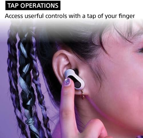 Sony INZONE Buds Truly Wireless Noise Cancelling Gaming Earbuds, 12 Hour Battery, for PC, PS5, 360 Spatial Sound, 30ms Low Latency, USB-C Dongle and LE Audio (LC3), WF-G700N White - Image 8