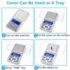 WOWOHE Food Travel Scale Portable Pocket Scale Gram Capacity 500g Degital Kitchen Small Miniature Scale Lab Measuring Scale High Precision - Image 6