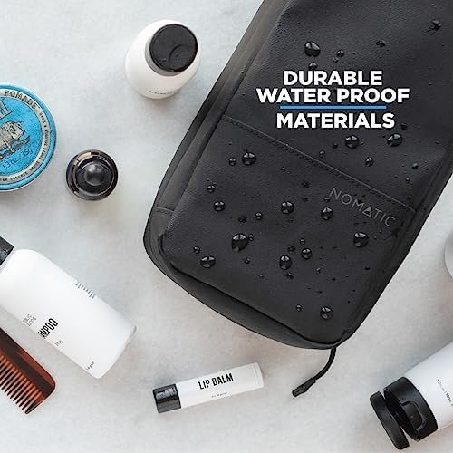 NOMATIC Toiletry Bag for Travel - Great for Travel Size Toiletries - Travel Essentials Wash Bag - Travel Makeup Bag, (Black), Small V2 - Image 8