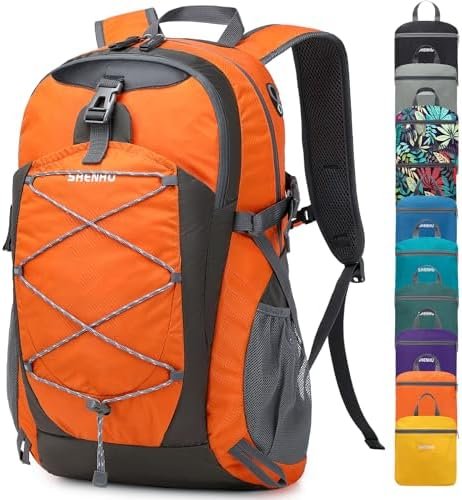 40L Hiking Backpack Lightweight Daypack Waterproof Travel Camping Backpack for Men Women Sport Packable