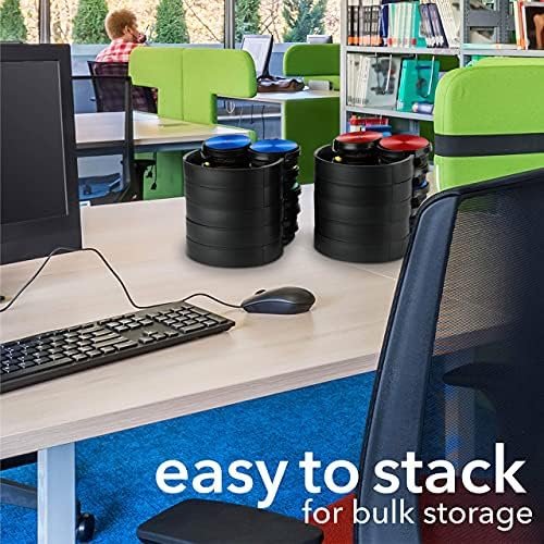 Classroom Headphones-Bulk 10-Pack, Student On Ear Color Varieties- Comfy Swivel Earphones for Library, School, Airplane, Kids-for Online Learning and Travel, HQ Stereo Sound 3.5mm Jack (Colorful) - Image 6