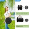2024 XXL Retractable Portable Toilet Pro for Camping,Folding Adjustable Height Outdoor Travel Potty for Adult and Child,Hold Up to 660 Pounds Collapsible Stool - Image 8