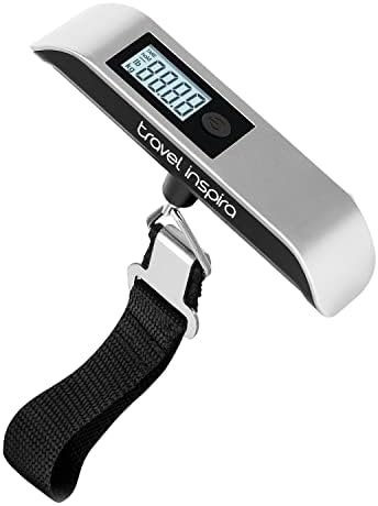 travel inspira Luggage Scale, Travel Essentials, Portable Digital Hanging Baggage Scale for Travel, Suitcase Weight Scale - Image 2