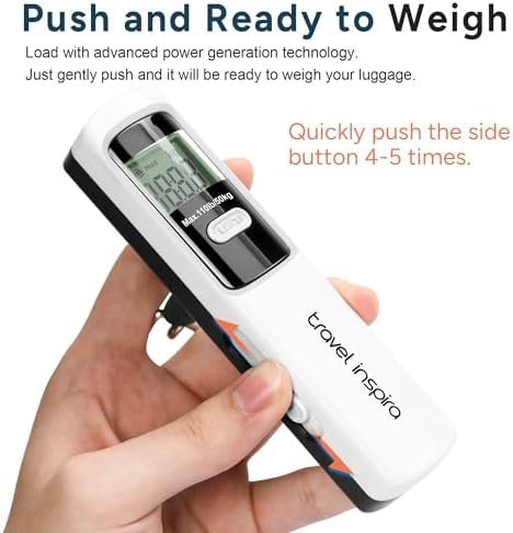 travel inspira Luggage Scale, Travel Essentials, Portable Digital Hanging Baggage Scale for Travel, Suitcase Weight Scale - Image 7