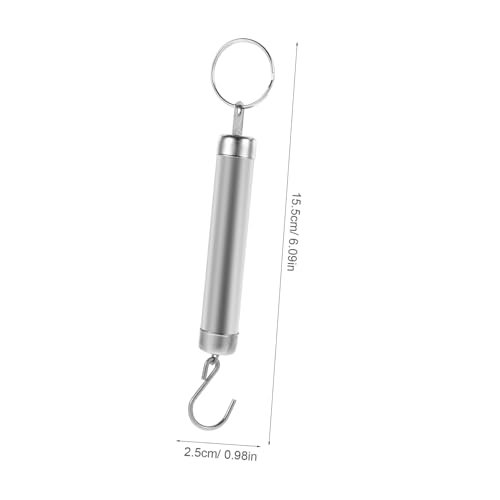 Kitchen Hook Scale Luggage Scale Weight Scale Hand Scale Kitchen Scale Suitcase Scale Bag Scale Fruit Scale Handheld Scale Fish Scale Luggage Hook Stainless Steel Travel Portable - Image 4