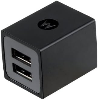 Motorola Dual Port Universal Charger with MicroUSB Data Cable - Retail Packaging - Black - Image 5