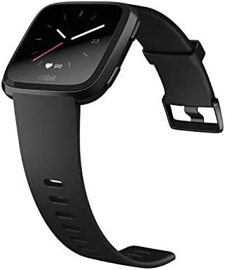Fitbit Versa Smart Watch, Black/Black Aluminium, One Size (S & L Bands Included) - Image 4