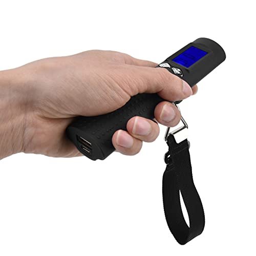 Digital Luggage Scale, 3in1 50kg or 110lbs Digital Luggage Baggage Scale with Flashlight Power Bank Function LCD Display for Travel Weight - Image 2