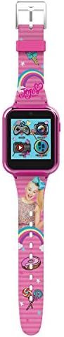 Accutime Kids Nickelodeon JoJo Siwa Educational Learning Touchscreen Smart Watch Toy for Girls, Boys, Toddlers - Selfie Cam, Learning Games, Alarm, Calculator, Pedometer & More (Model: JOJ4128AZ) - Image 4