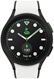 SAMSUNG Galaxy Watch 5 Pro Golf Edition, 45mm Bluetooth Smartwatch w/ Body, Health, Fitness and Sleep Tracker, Improved Battery, Enhanced GPS Tracking, US Version, Black Bezel w/Two-Tone Band - Image 2
