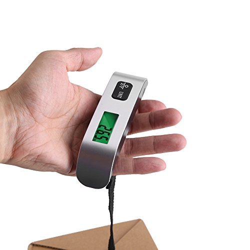 Digital Scale, Digital Scale, Hand Luggage Scale Electronic Scale High Portable T Shaped LCD Backlight Digital Scales Temperature, Planer Knives - Image 7