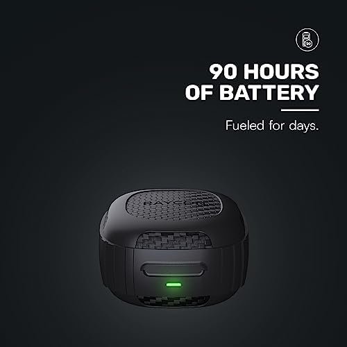 Raycon Impact Earbuds Military-Grade Impact Resistant, IP67 Bluetooth Earbuds with Stereo Sound, 90 Hours of Battery Life, Active Noise Cancellation (Black) - Image 3