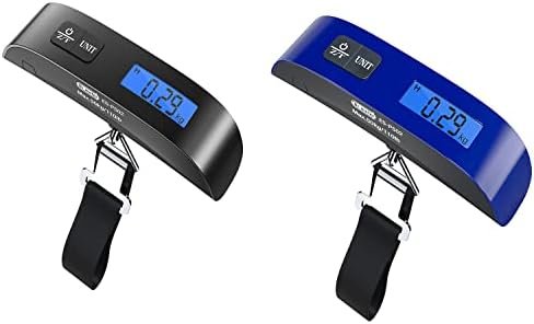 Dr.meter PS02 Luggage Scale, Black+Blue