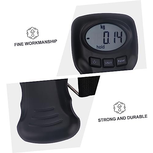 Handheld Scale 3pcs Fishing Luggage Scale Portable Scales for Body Weight Digital Weight Scale Portable Scale for Luggage Scale for Fish Household Suitcase Travel Plastic - Image 3