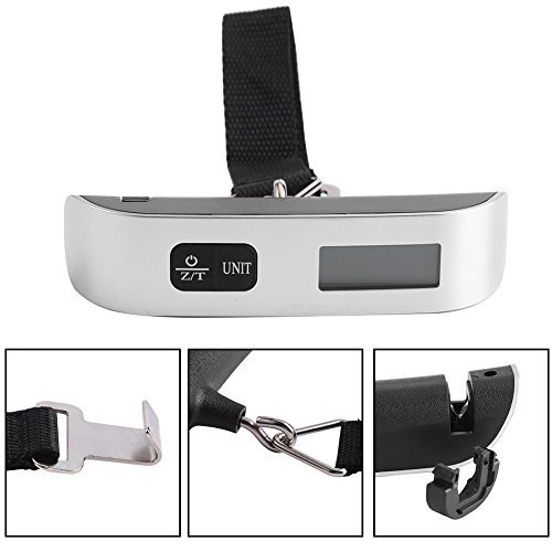 Digital Scale, Digital Scale, Hand Luggage Scale Electronic Scale High Portable T Shaped LCD Backlight Digital Scales Temperature, Planer Knives - Image 4