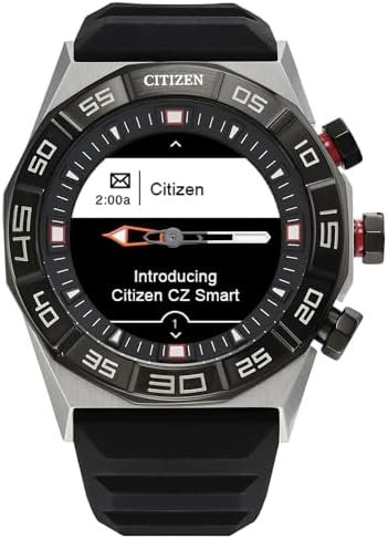 Citizen CZ Smart PQ2 Hybrid Smartwatch with YouQ Wellness app Featuring IBM Watson® AI and NASA Research, Black and White Customizable Display, Bluetooth, HR, Activity Tracker, 18-Day Battery Life - Image 5