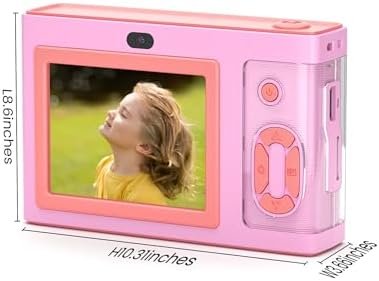 Digital Camera, FHD 1080P 48MP Camera with 8X Zoom and Dual Camera, Compact Kids Camera with 32GB TF Card, Christmas Birthday Toy Gifts for Beginner, Student, Children, Teen, Boys and Girls - Image 7