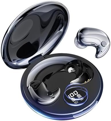 Invisible Sleep Earbuds Wireless Bluetooth,Sleep Earbuds for Side Sleepers,Noise Canceling Sleep Bluetooth Headphones,Sleep Headphones,Bluetooth 5.3,for Sleeping,Driving,Cycling,Glacier