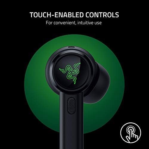 Razer Hammerhead True Wireless Pro Bluetooth Gaming Earbuds (2020 Model): THX Certified - Advanced Hybrid Active Noise Cancellation - 60ms Low-Latency - Touch Enabled - - Image 6