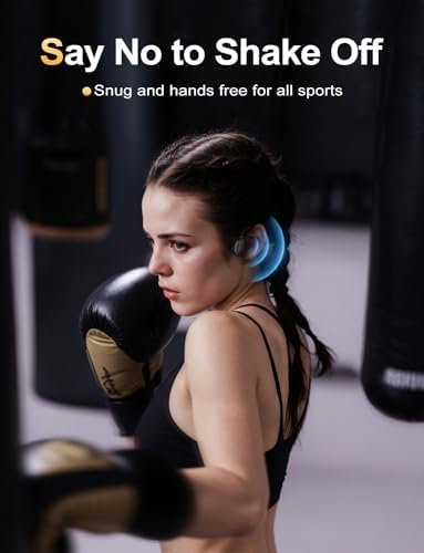 Bone Conduction Headphones Lightweight Open Ear Headphones Sport Headphones with Built-in Mic Extra Comfort IPX5 Waterproof Headset for Running,Cycling,Driving - Image 7