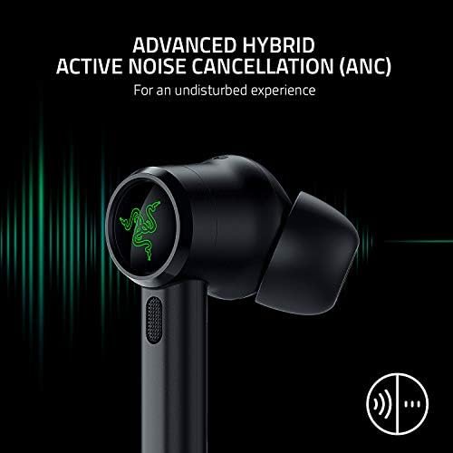 Razer Hammerhead True Wireless Pro Bluetooth Gaming Earbuds (2020 Model): THX Certified - Advanced Hybrid Active Noise Cancellation - 60ms Low-Latency - Touch Enabled - - Image 3