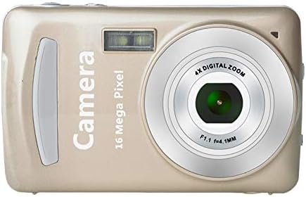 Digital Camera, 2.4'' TFT HD Digital Compact Cameras, 8X Digital Zoom Rechargeable Pocket Digital Cameras for Kids, Students, Teens, Elderly, Beginners Gold - Image 2