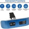 travel inspira Luggage Scale, Digital Luggage Scales, Baggage Scale,110LB / 50KG, Battery Included - Image 3
