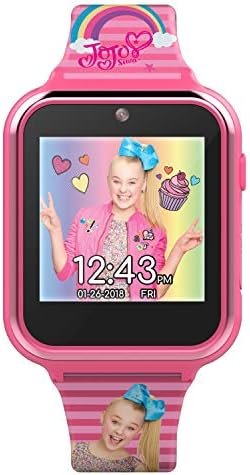 Accutime Kids Nickelodeon JoJo Siwa Educational Learning Touchscreen Smart Watch Toy for Girls, Boys, Toddlers - Selfie Cam, Learning Games, Alarm, Calculator, Pedometer & More (Model: JOJ4128AZ) - Image 3