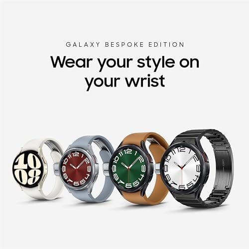 SAMSUNG Galaxy Watch 6 Bespoke Edition 40mm Exclusive Bluetooth Smartwatch, Health, Fitness, Sleep, Heart Rate Tracker, Improved Battery, Sapphire Crystal Glass, US Version, Graphite Sport Band, Mint - Image 2