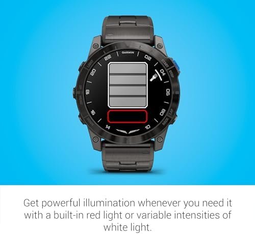 Garmin D2™ Mach 1 Pro, Aviator Smartwatch with GPS Moving Map, Aviation Weather, Health and Wellness Features, AMOLED Display, and Built-in Flashlight - Image 4