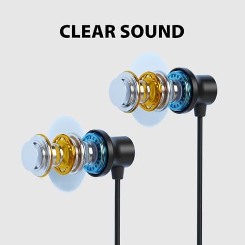 Hush C30 - Active Noise Canceling USB C Wired Earbuds with Microphone, ANC in-Ear Earphones Headphones with Volume Control, Compatible with Type C Smartphones - Image 5