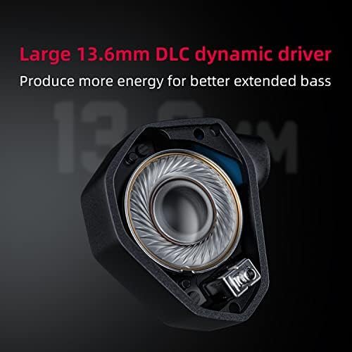 FiiO FH7S in-Ear Earphones High-Performance 1DD+4BA Hybrid Technology IEM Earbuds with 3.5/4.4mm Plug - Image 3