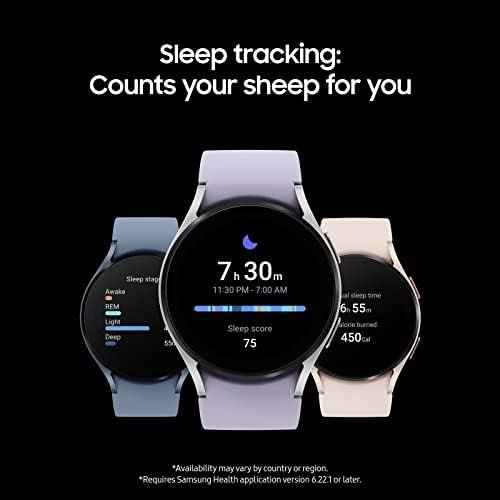 SAMSUNG Galaxy Watch 5 40mm LTE Smartwatch w/Body, Health, Fitness and Sleep Tracker, Improved Battery, Sapphire Crystal Glass, Enhanced GPS Tracking, US Version, Gray - Image 5