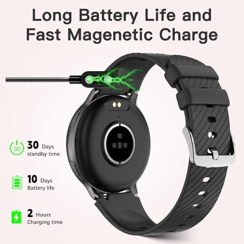 Smart Watch (Answer/Make Call), Smartwatch Fitness Tracker for Android and iOS Phones with Heart Rate Sleep Tracking, Multi Sport Modes, Blood Oxygen, Ai Voice Control,Fitness Watch for Women Men - Image 7