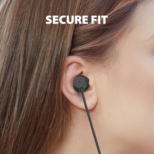 Hush C30 - Active Noise Canceling USB C Wired Earbuds with Microphone, ANC in-Ear Earphones Headphones with Volume Control, Compatible with Type C Smartphones - Image 4