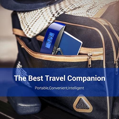 Dr.meter PS02 Luggage Scale, Black+Blue - Image 9