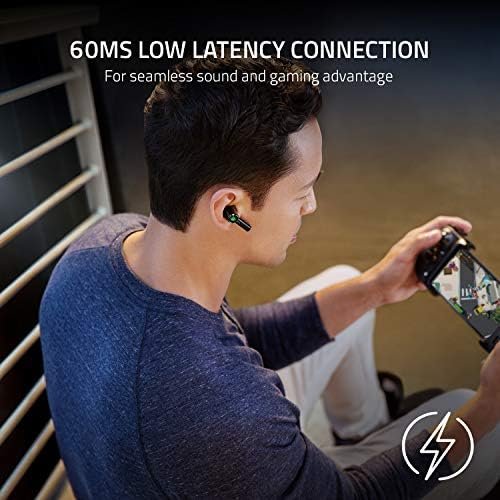 Razer Hammerhead True Wireless Pro Bluetooth Gaming Earbuds (2020 Model): THX Certified - Advanced Hybrid Active Noise Cancellation - 60ms Low-Latency - Touch Enabled - - Image 4