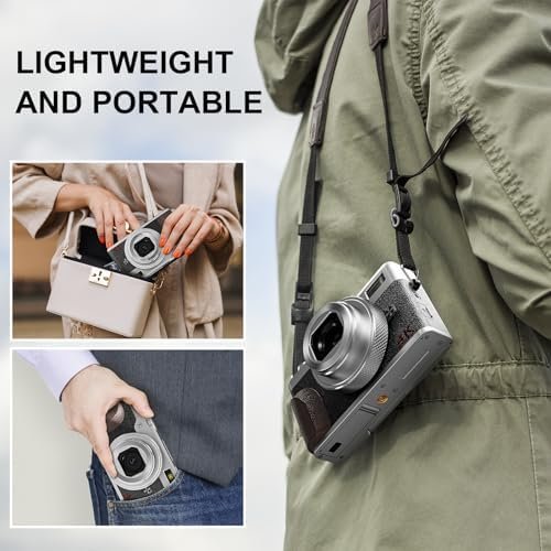 Digital Camera, Cameras for Photography,56MP&4K Video Camera, 18X Zoom Vlogging Camera for YouTube, Portable Compact Small Camera with 2 Batteries, Digital Point and Shoot Camera with Beauty Function - Image 7