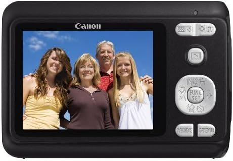 Canon PowerShot A480 10 MP Digital Camera with 3.3x Optical Zoom and 2.5-inch LCD (Black) (Renewed) - Image 4