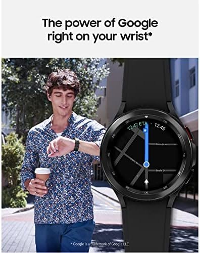 SAMSUNG Galaxy Watch 4 LTE 46mm Smartwatch with ECG Monitor Tracker for Health, Fitness, Running, Sleep Cycles, GPS Fall Detection, LTE, US Version, Black - Image 8