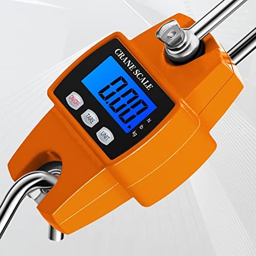 Digital Luggage Scale 300kg/660lb Hanging Baggage Scale with Backlit LCD-Display Portable Suitcase Weighing Scale Hanging Weight Scale 660lb Capacity - Image 8