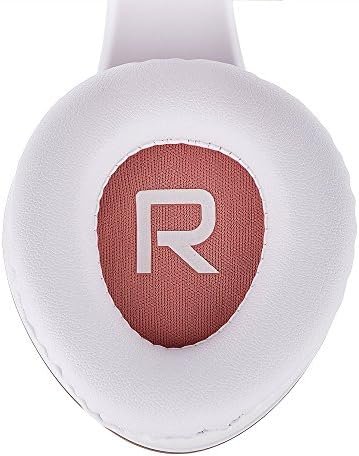 PowerLocus Bluetooth Over-Ear Headphones, Wireless Stereo Foldable Headphones Wireless and Wired Headsets with Built-in Mic, Micro SD/TF, FM for iPhone/Samsung/iPad/PC (Rose Gold) - Image 5